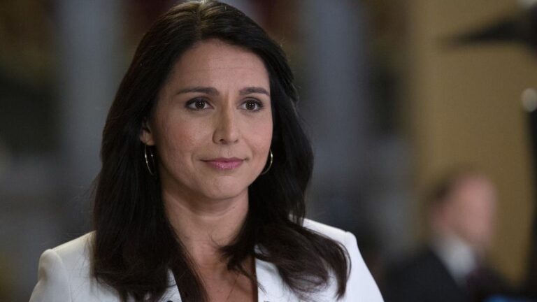 La congresista demócrata por Hawái y precandidata a la Presidencia de Estados Unidos, Tulsi Gabbard