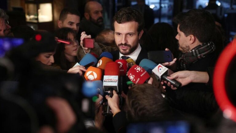 Pablo Casado, presidente del Partido Popular