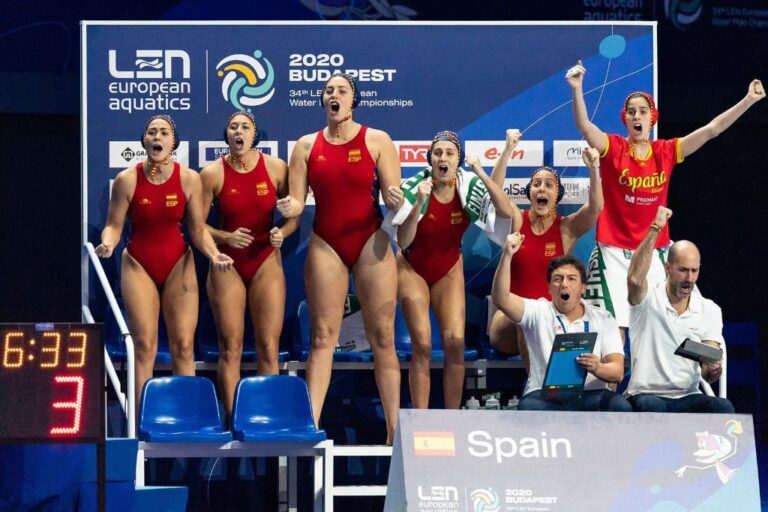 España vence a Rusia en la final del Europeo de waterpolo