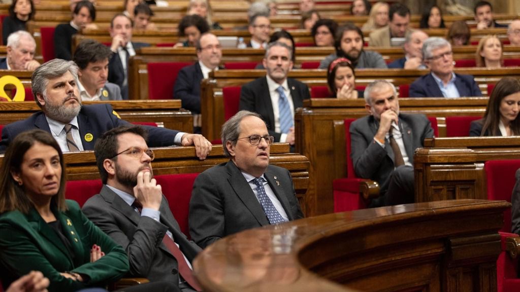 Pleno del Parlament de Catalunya