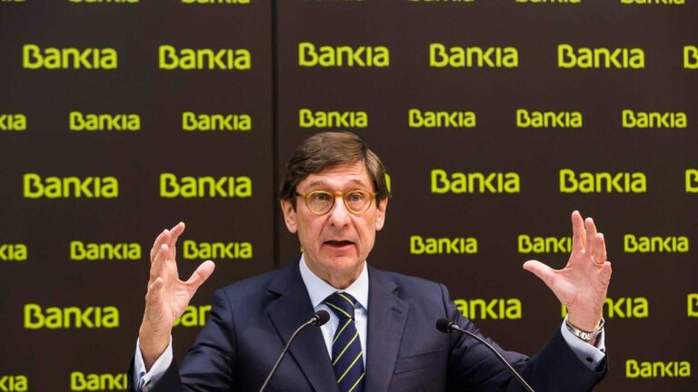 José Ignacio Goirigolzarri, presidente de Bankia