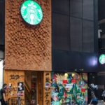 Cafetería de Starbucks en Hong Kong