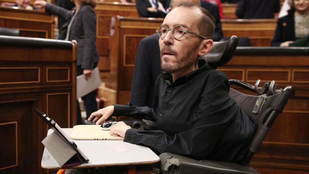 El secretario de Acción de Gobierno, Acción Institucional y Programa de Podemos, Pablo Echenique