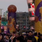Homenajes a Kobe Bryant en Los Angeles