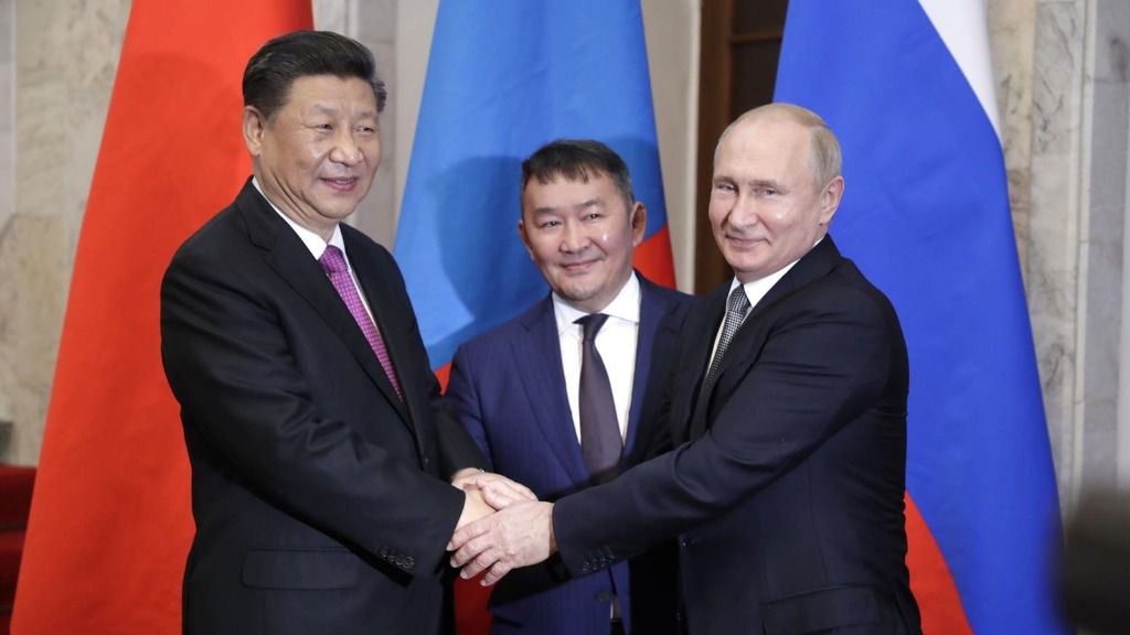 Vladimir Putin y Xi Jinping