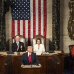 El presidente de Estados Unidos, Donald Trump, pronuncia su tercer discurso sobre el Estado de la Unión