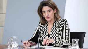 La vicepresidenta de Transición Ecológica, Teresa Ribera