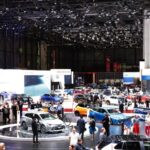 Pabellón de Lexus en el salón Internacional del Automóvil de Ginebra
