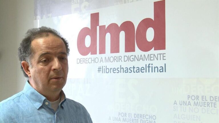 Fernando Marín, vicepresidente de la Asociación Derecho a Morir Dignamente