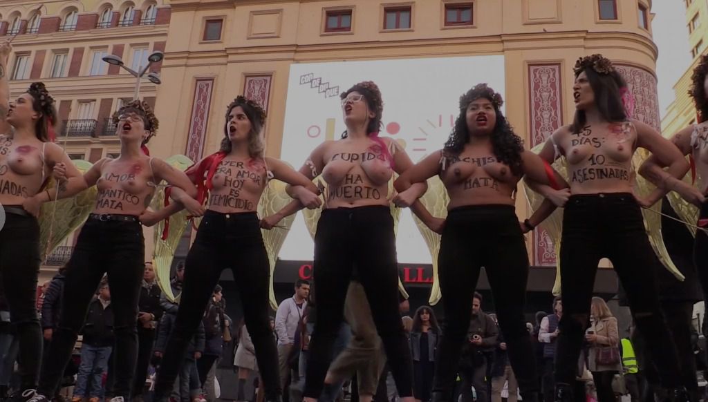 Activistas de Femen