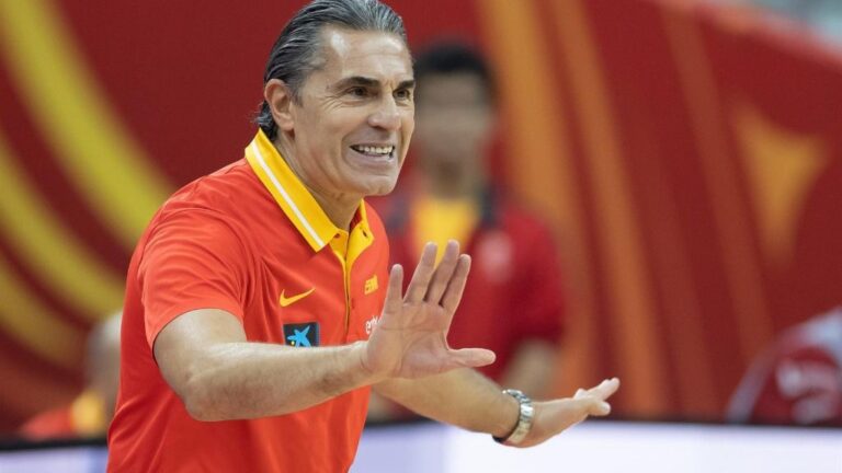 Sergio Scariolo, entrenador de la selección española de baloncesto