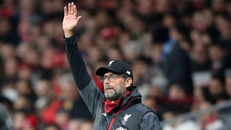 El entrenador del Liverpool Jurgen Klopp