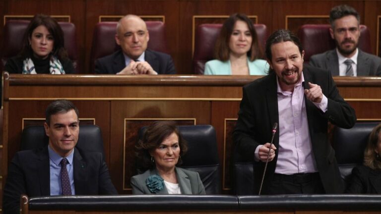 El vicepresidente del Gobierno de Derechos Sociales y Agenda 2030, Pablo Iglesias