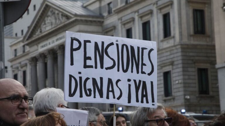 Manifestación Ley Mordaza y Pensiones