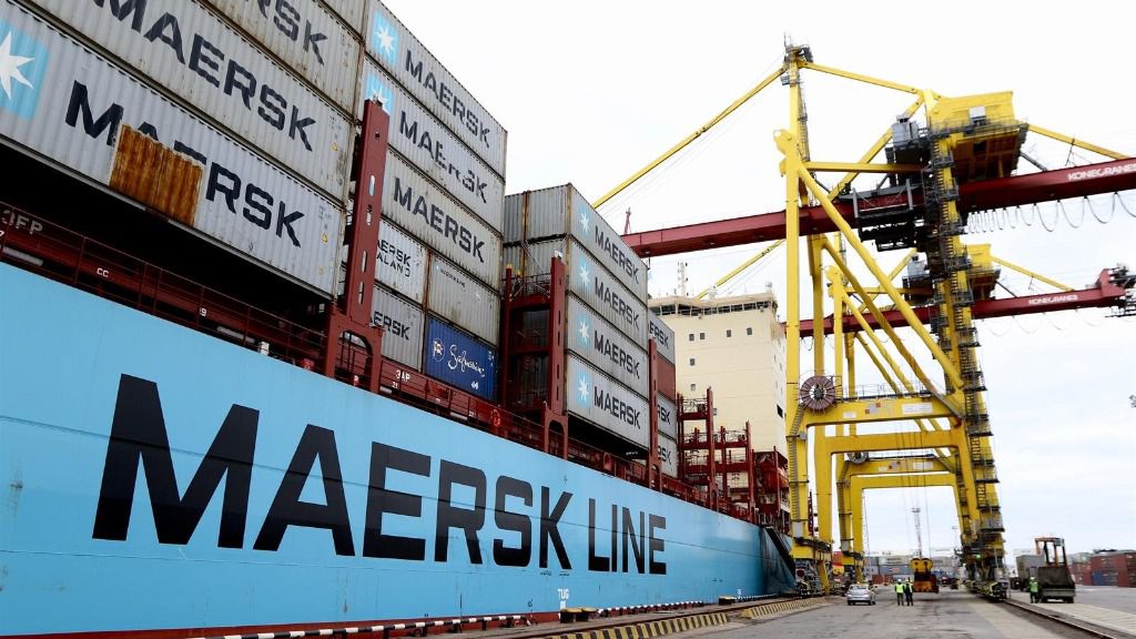 Buque de la naviera Maersk Line