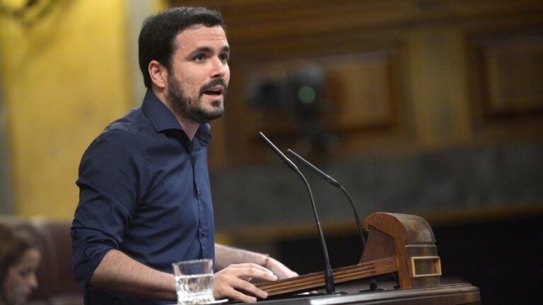 Alberto Garzón, diputado de Unidos Podemos
