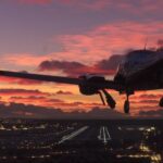 Imagen del videojuego de simulación de vuelo, Microsoft Flight Simulator