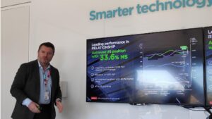 El director general de Lenovo Iberia, Alberto Ruano, en la presentación de los resultados de 2019