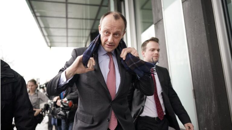 El antiguo líder de la CDU en el Bundestag Friedrich Merz