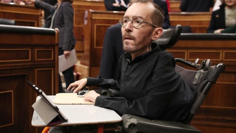 El secretario de Acción de Gobierno, Acción Institucional y Programa de Podemos, Pablo Echenique