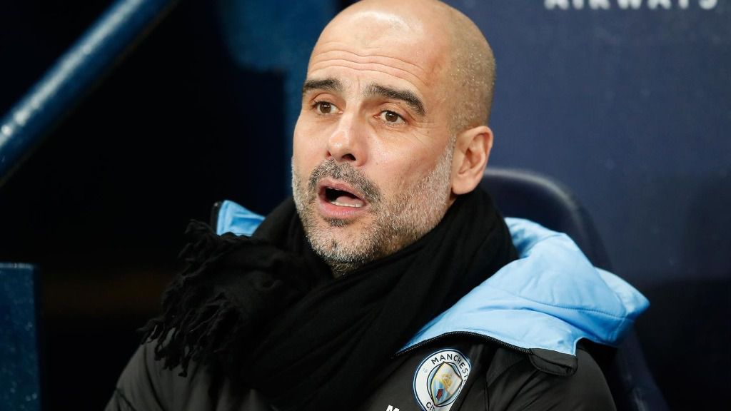 El entrenador del Manchester City Pep Guardiola