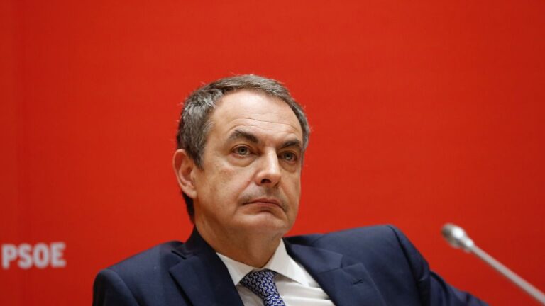 José Luis Rodríguez Zapatero, expresidente del Gobierno