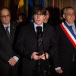 Discurso del expresidente de la Generalitat Carles Puigdemont al visitar el Departamento de Pirineos Orientales en Perpignan