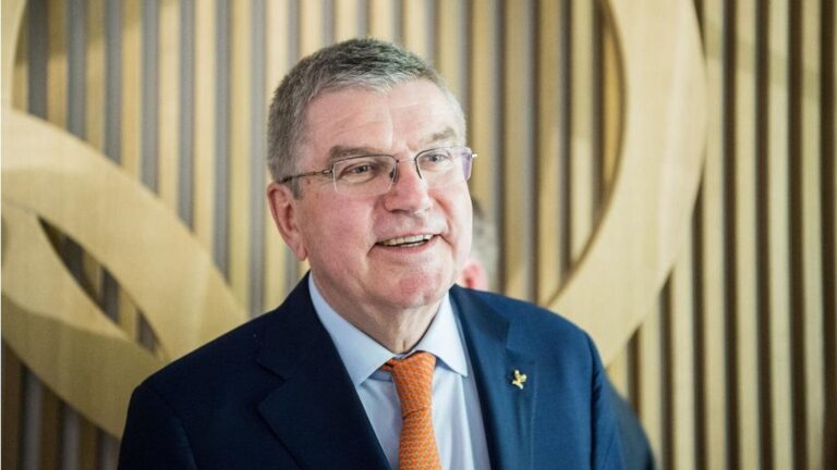 El presidente del COI, Thomas Bach