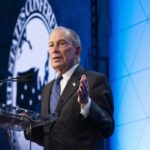 El exalcalde de Nueva York y candidato a las primarias demócratas, Michael Bloomberg