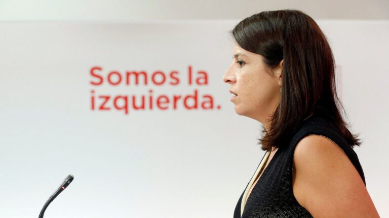 Adriana Lastra, vicesecretaria general del PSOE