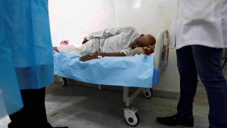 Brote de cólera en Yemen