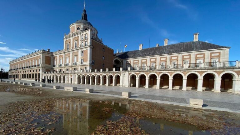 Fachada sur del Palacio Real de Aranjuez