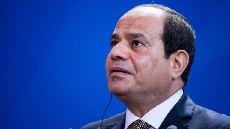 El presidente de Egipto, Abdelfatá al Sisi