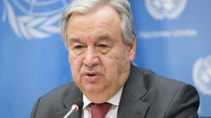 El secretario general de Naciones Unidas, António Guterres