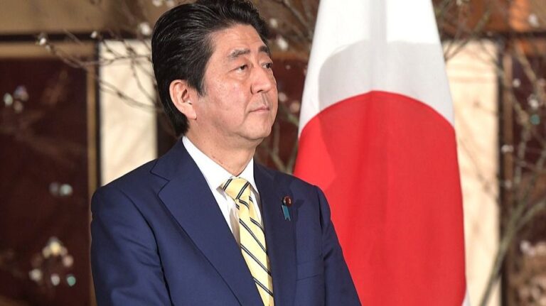 Shinzo Abe, primer ministro de Japón