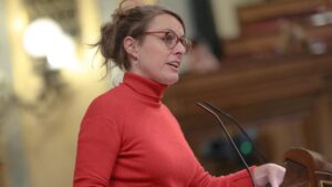 La diputada de la CUP en el Congreso Mireia Vehí