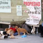Calles vacías de Madrid tras el anuncio del Estado de Alarma