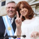 El presidente de Argentina, Alberto Fernández, y la vicepresidenta, Cristina Fernández