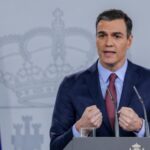 El presidente del Gobierno, Pedro Sánchez