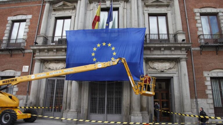 Bandera UE Union europea