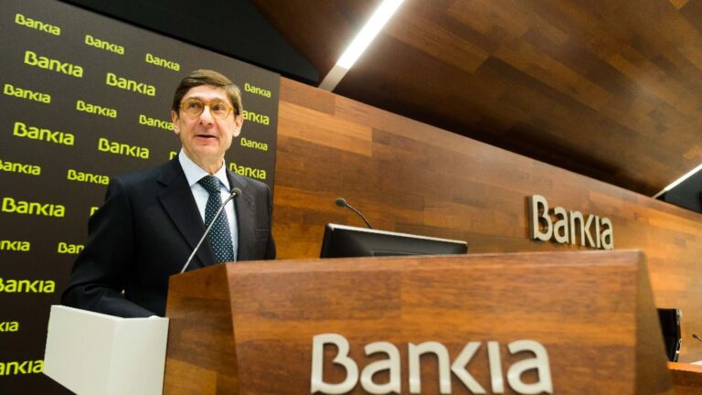 José Ignacio Goirigolzarri, presidente de Bankia