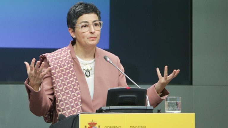 La ministra de Asuntos Exteriores, Unión Europea y Cooperación, Arancha González Laya