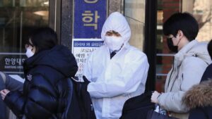 Brote de coronavirus en Corea del Sur
