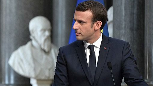 Emmanuel Macron, presidente de Francia