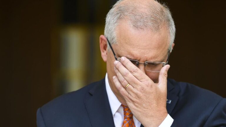 primer ministro de Australia, Scott Morrison