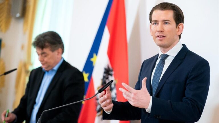 El canciller de Austria, Sebastian Kurz