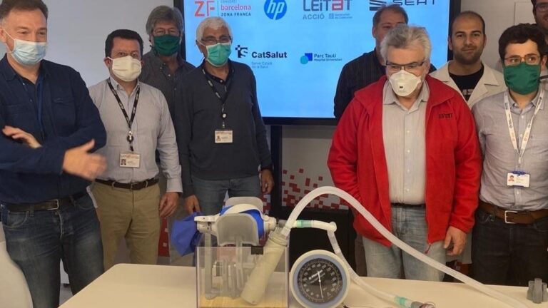 Presentación del primer respirador de campaña 3D validado médicamente e industrializable