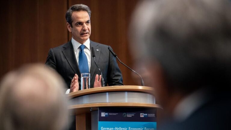 Kyriakos Mitsotakis, primer ministro de Grecia