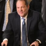 Harvey Weinstein entrando en la Corte Suprema de Nueva York