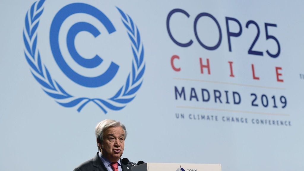Antonio Guterres COP25